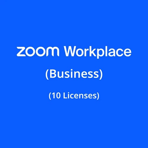 Zoom Workplace Business 10 Licenses 1 Year