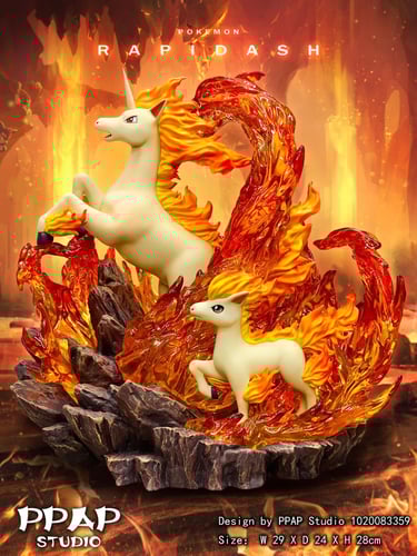 แบบใส โพนีตะ Ponyta 2 in 1 by PPAP Studio (มัดจำ) [[SOLD OUT]]