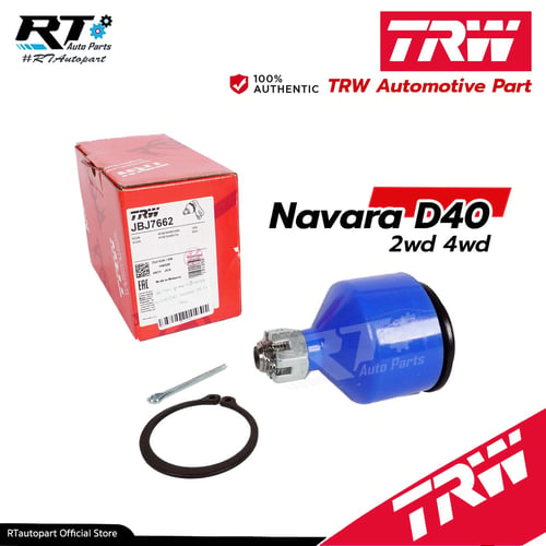 TRW ลูกหมากปีกนกบน Nissan Navara D40 2wd 4wd ปี06-14 / ลูกหมาก นาวาร่า ลูกหมากปีกนก Navara / 40110-EA000 / JBJ7662