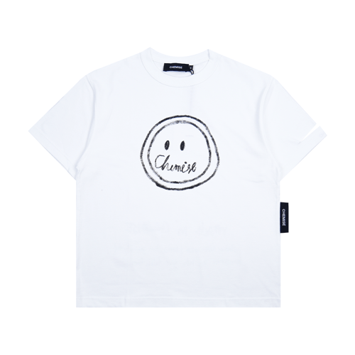 CHEMISE SMILEY DRAWING T-SHIRT WHITE