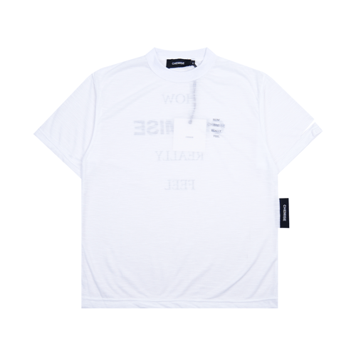 CHEMISE FLEECE T-SHIRT WHITE