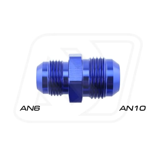 Billion ข้อลดเกลียวแปลงหัว AN6 ออก AN6/AN8/AN10 (BLUE/BLACK)