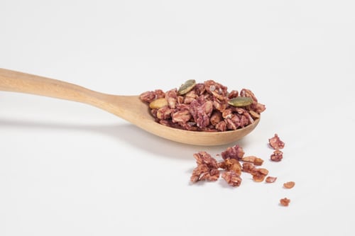 กราโนล่ารสมันม่วง แบบถ้วย