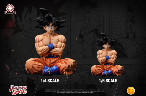 1/6 Sitting Son Goku ซุน โกคู  by Dream Studio (มัดจำ) [[SOLD OUT]]