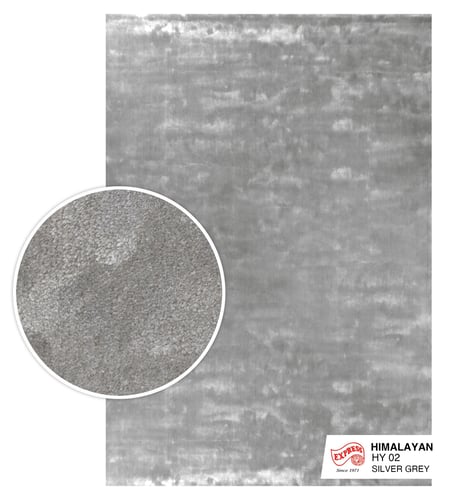 HIMALAYAN (L1) RUG HY 02 L1 200x290 cm. SILVER GREY