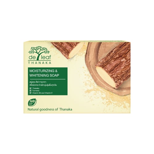 สบู่เดอ ลีฟ ทานาคา มอยส์เจอร์ไรซิ่ง แอนด์ ไวท์เทนนิ่ง