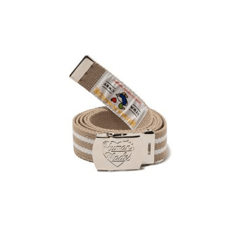 HUMAN MADE WEB BELT 美品 HUMAN MADE ヒューマンメイド Web Belt ハートウェブ ロゴ