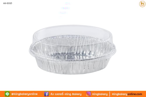 ถาดฟอยล์ทรงรี 6002 + ฝา 10 ชุด