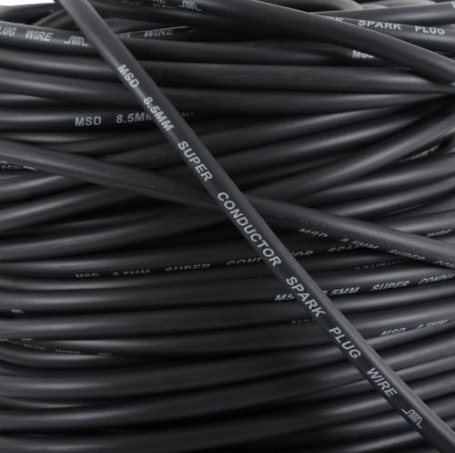 Spark Plug wire black MSD 8.5mm custom length