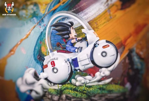 สีม่วง SD Goku Motorbike โกคู นักบิด by ZOR Studio (มัดจำ) [[SOLD OUT]]