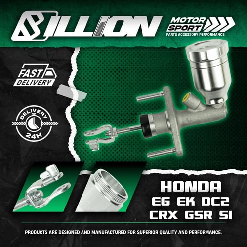 Billion ปั้มครัชบน Honda Civic EG / EK / DC2 / CRX / GSR / SI (46920-S04-A01)