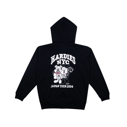 トップス VERDY x Hardies NYC Hoodie VERDY X HARDIES NYC JAPAN TOUR HOODIES BLACK