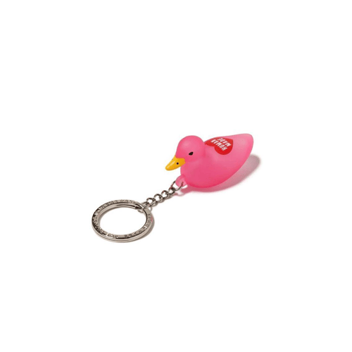 HUMAN MADE PVC DUCK KEYCHAIN PINK