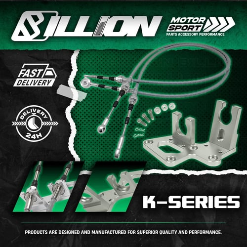 ขายึดสายเกียร์ Billion CNC เครื่อง K-series