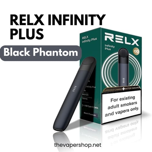 Relx Infinity Plus Black Phantom