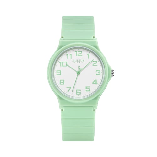 นาฬิกา Julius JA-1055 J สายซิลิโคน สีเขียว