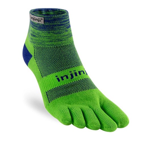 ถุงเท้าวิ่งเทรล Injinji Trail Midweight Mini Crew Unisex