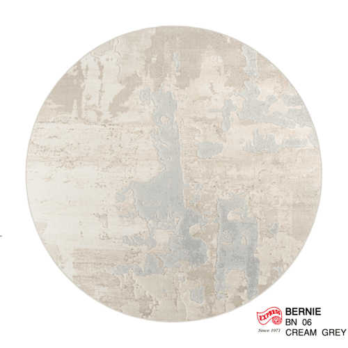BERNIE (C-L) BN06 C-L 160x160 CM. CREAM GREY