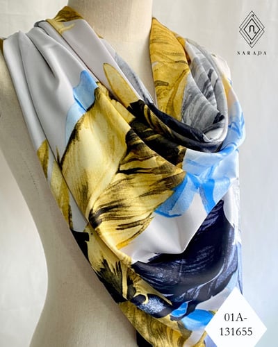 ผ้าพันคอ ผ้าคลุมไหล่ผืนใหญ่ - 01A-131655