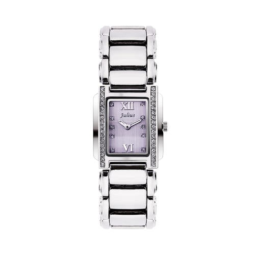 นาฬิกา Julius JA-812 H สายสแตนเลส สีเงิน