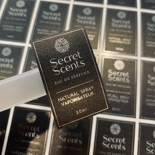 สติ๊กเกอร์ PVC ฟอยล์เงิน (สติ๊กเกอร์สีเงิน)