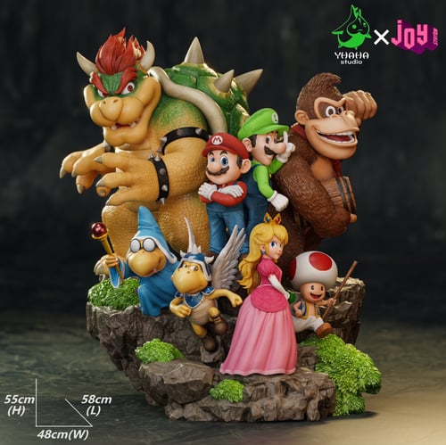 Deluxe Mario Family มาริโอ้ แฟมมิลี่ by Joy Station (มัดจำ) [[SOLD OUT]]