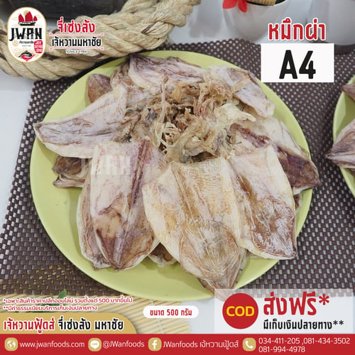 หมึกผ่า A4 A