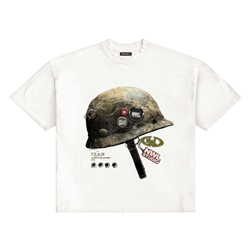 NWL.BKK ARMY BOXY T-SHIRT WHITE