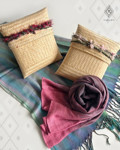 “NaradaAsia Premium Thai Souvenirs | Authentic Thai Silk Scarves, Shawls & Fabric Garlands with Elegant Packaging”