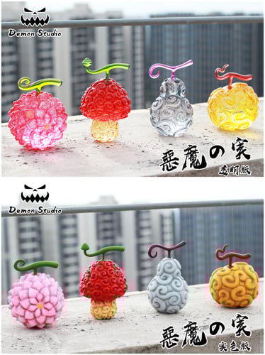 Set แบบทึบ ผลปีศาจใส Devil Fruit  Demon Studio (มัดจำ) [[SOLD OUT]]