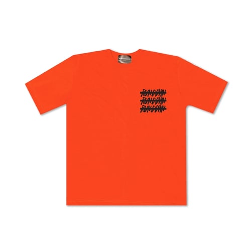 RUNDOWNYOUTH TRIPLE R T-SHIRT ORANGE
