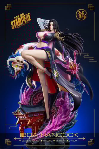 ดำ Boa Hancock โบอา by Dragon Studio (มัดจำ) [[SOLD OUT]]