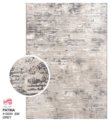 พรมรุ่น PATINA (L1) 410034 630 L1 200x290 ซม. GREY