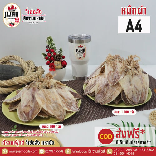 หมึกผ่า A4 A