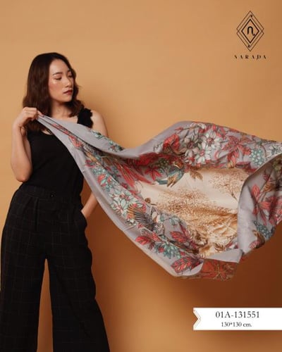 Printed Scarf 01A-131551
