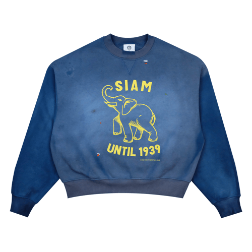 KNOWWHERE STUDIO SIAM SWEATER FADE NAVY