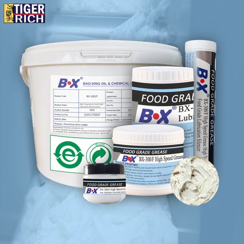 BX-300/F High Speed Grease High Temperature Food Grade Lubrication Silencer