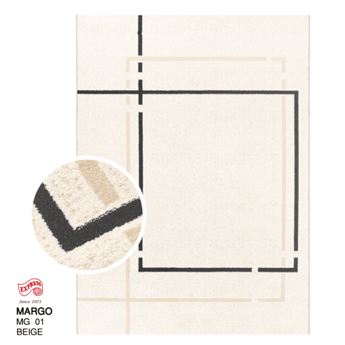MARGO (XL) MG01 XL 240x340 CM. BEIGE