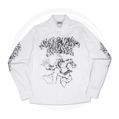 FOREVER YOUTH REYOUTH WILD PIT SHIRT RY5 WHITE