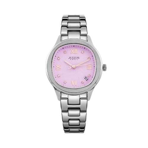 นาฬิกา Julius JA-1463 A สายสแตนเลส สีเงิน