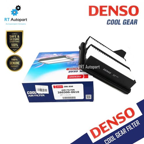 Denso กรองอากาศ Honda City ปี08-13 Jazz GE ปี08-11 Brio Amaze Freed Mobilio ฮอนด้า บริโอ / 17220-RB6-Z00