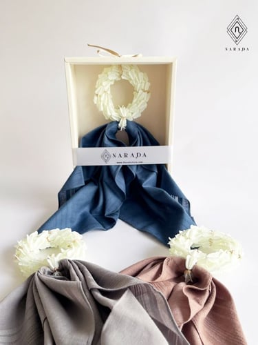 มาลัยผ้า มาลัยวันพ่อ DH1_ Navy BLue