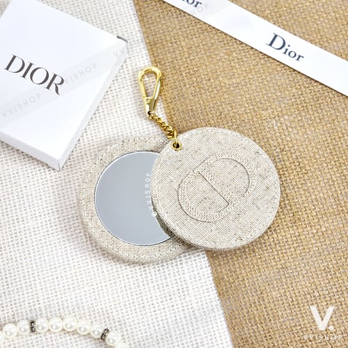 Dior Keychain & Compact Mirror