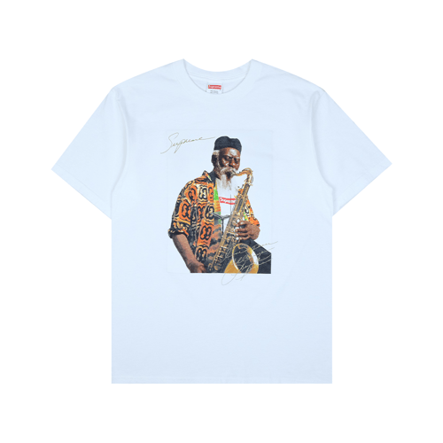 SUPREME PHAROAH SANDERS FW20 T-SHIRT WHITE