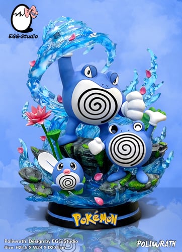 เนียวโรบอน Poliwrath by Egg Studio (มัดจำ) [[SOLD OUT]]