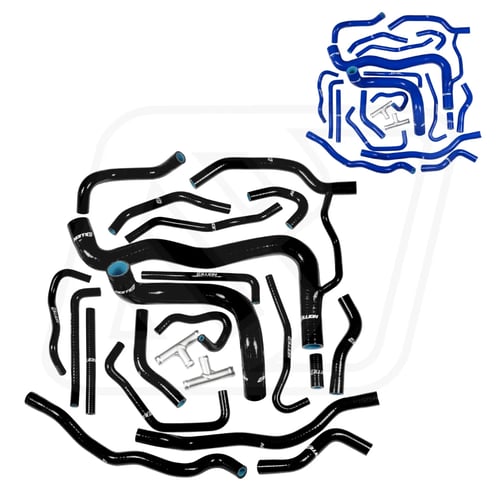 Billion ท่อน้ำซิลิโคน Toyota Alphard AH20 [20 ชิ้น] BLACK/BLUE