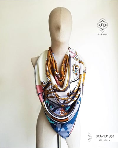 ผ้าพันคอพิมพ์ลาย 01A-131351