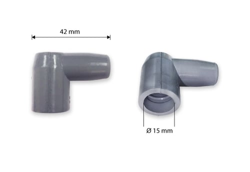 หัวซิลิโคน MSD 90  แบบเข้าจานจ่ายหรือคอยล์