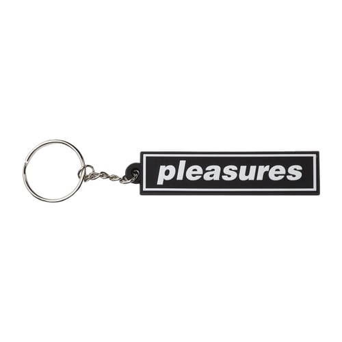 PLEASURES MENTAL MENTAL PVC KEYCHAIN BLACK