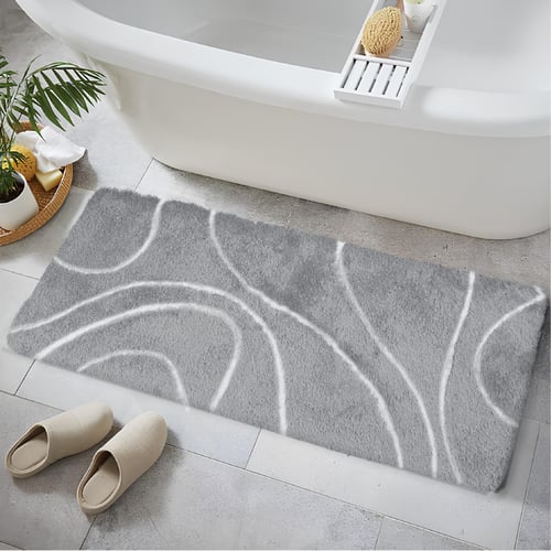 พรมเช็ดเท้ายาว (LONG MAT) รุ่น STELLAR AL 3-6 GREY สีเทา